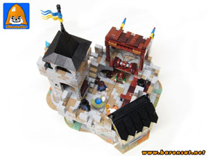 Lego moc Black Falcon Outpost Top